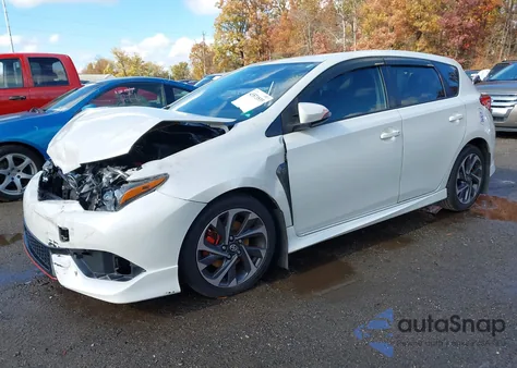 2016 Scion Im z USA, uszkodzony, nr VIN JTNKARJE5GJ517301